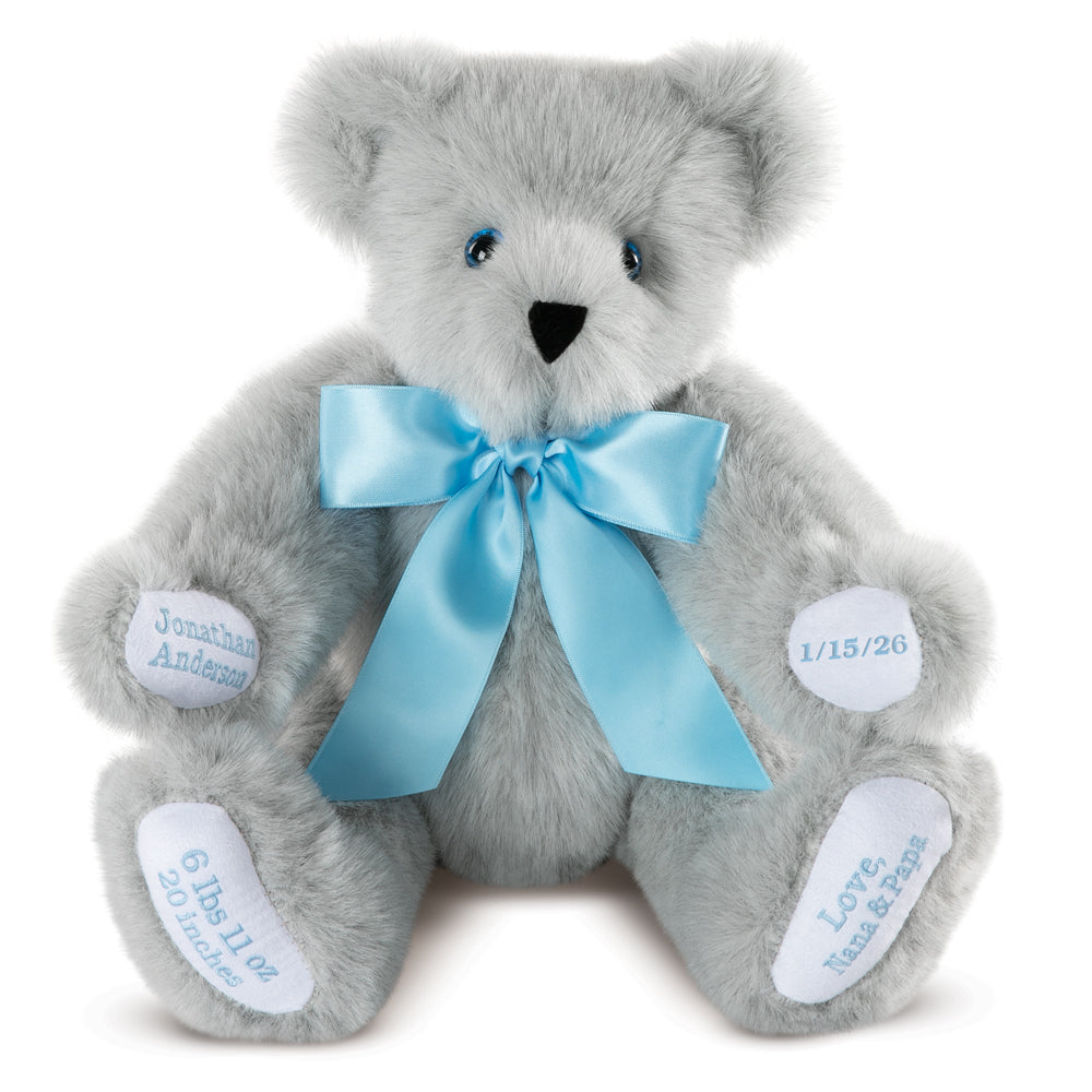 15 In. Premium Baby Boy Bear – Vermont Teddy Bear