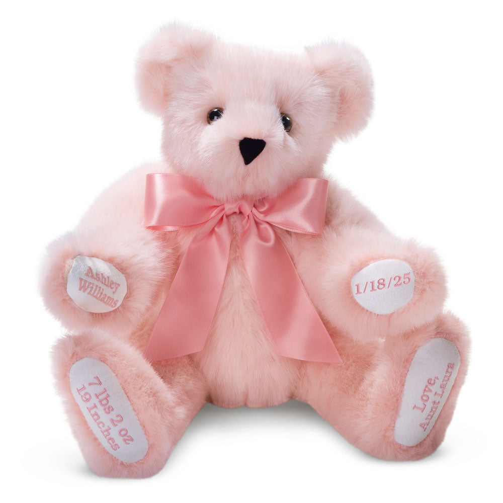 15 Premium Baby Girl Bear – Vermont Teddy Bear