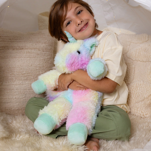 18 In. Oh So Soft Rainbow Unicorn