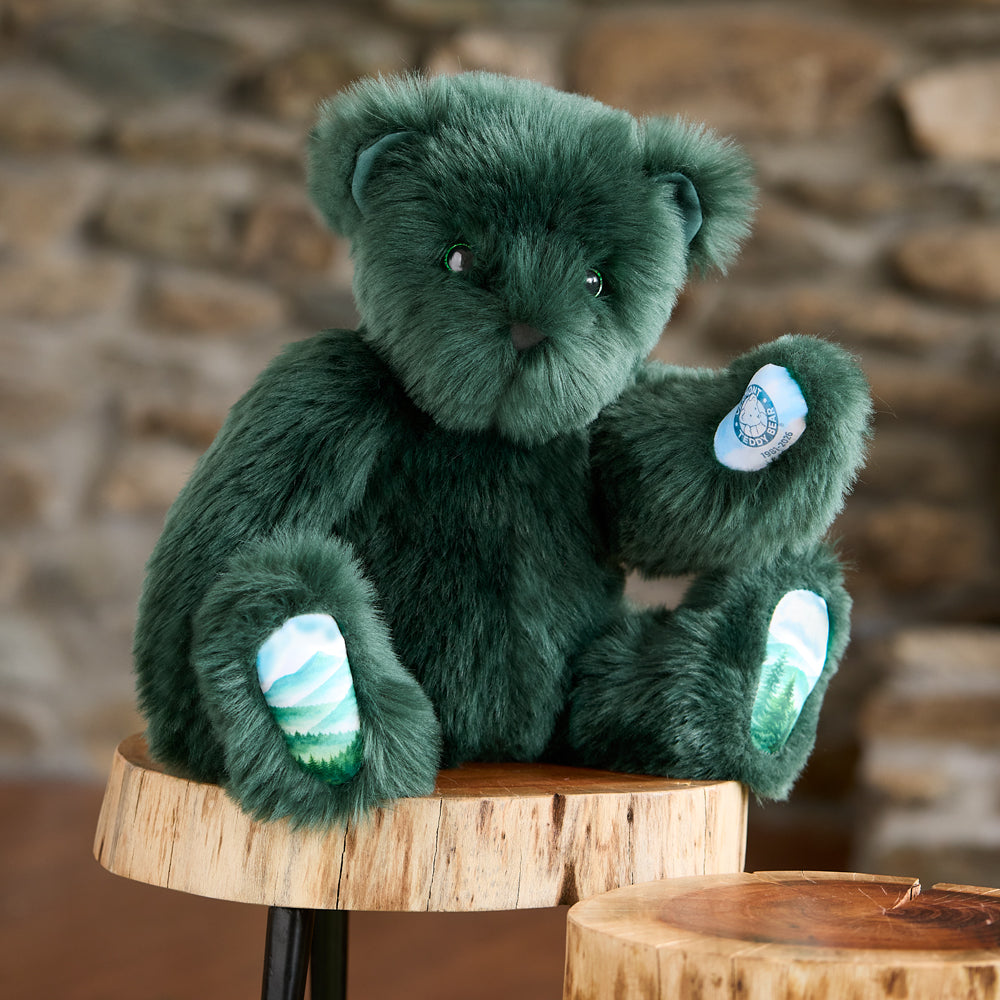 no.0490 大粒グリーンアメジストとsouvenir bear 20 In. Limited Edition 45th Anniversary Bear – Vermont Teddy Bear