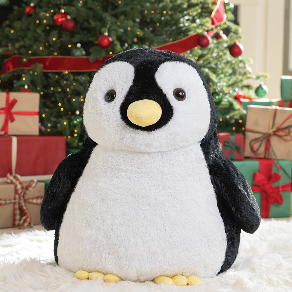 Large stuffed penguin on sale