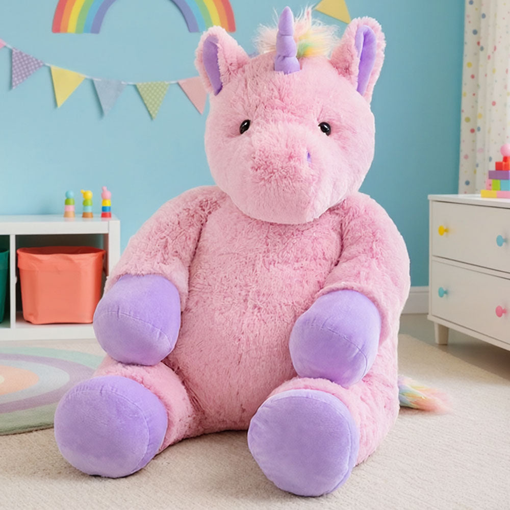 4 Ft. Cuddle Rainbow Unicorn