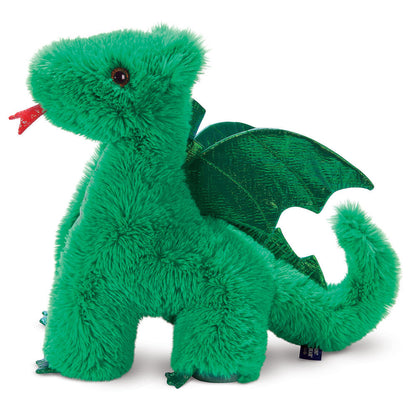 18 In. Fluffy Fantasy Green Dragon