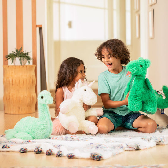 18 In. Fluffy Fantasy Dinosaur