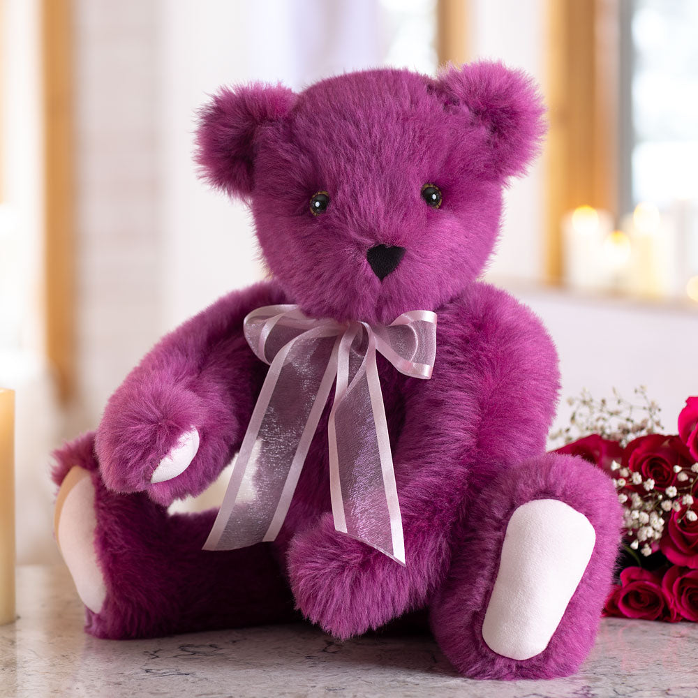 20 In. Special Edition La Vie En Rose Bear Vermont Teddy Bear