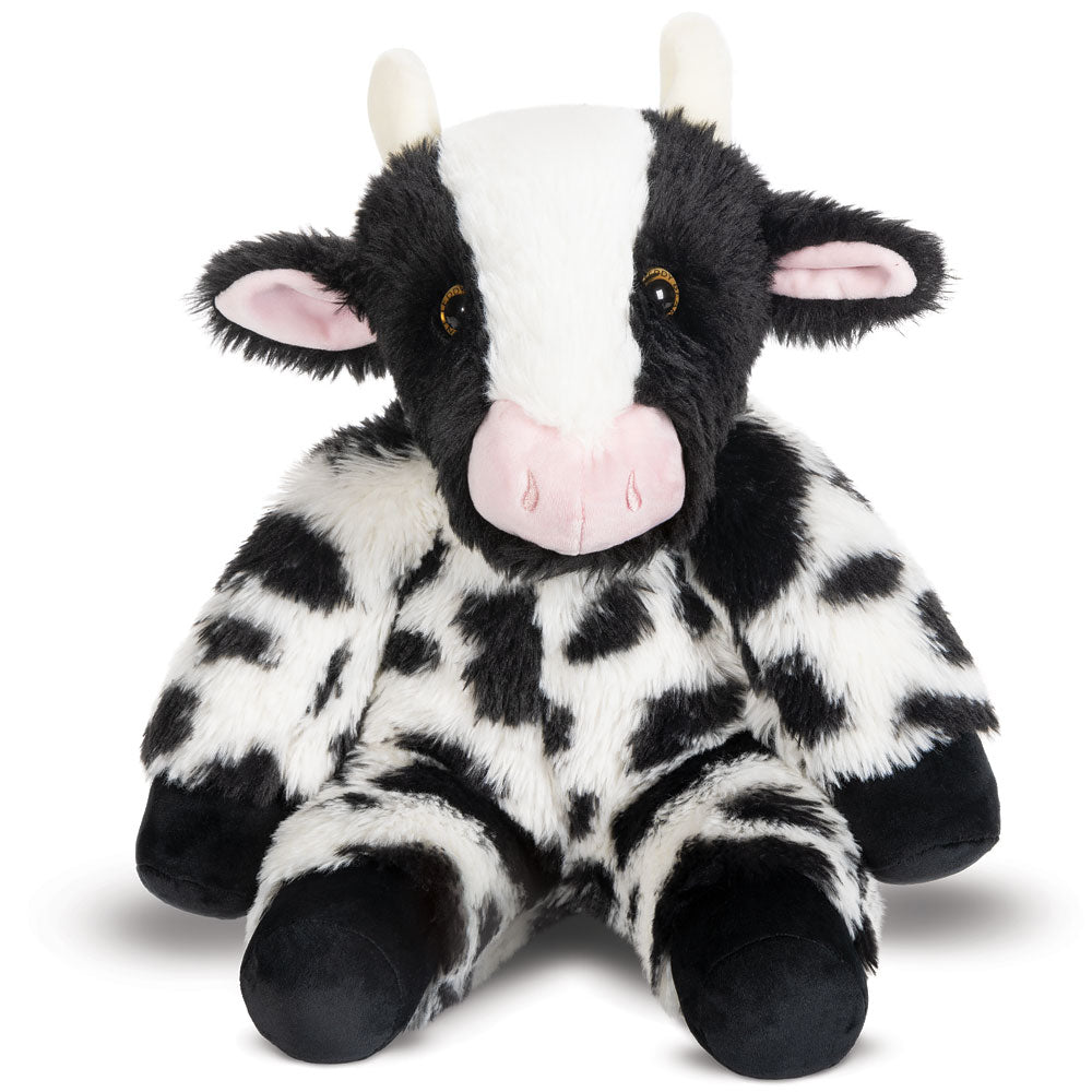 18 In. Oh So Soft Cow Vermont Teddy Bear