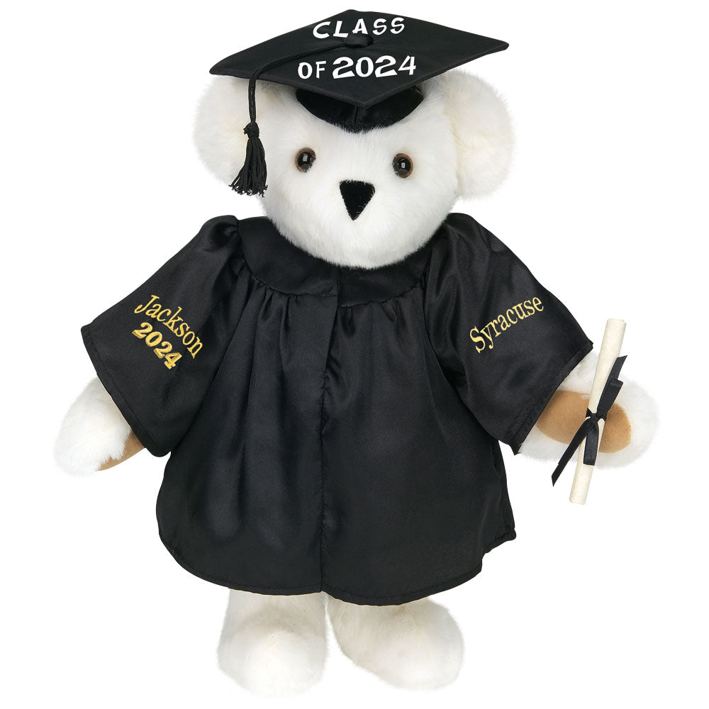 15 In. Class of 2024 Graduation Bear in Black Gown