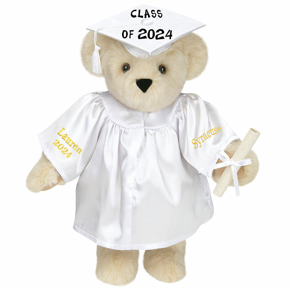15 In. Class of 2024 Graduation Bear in White Gown