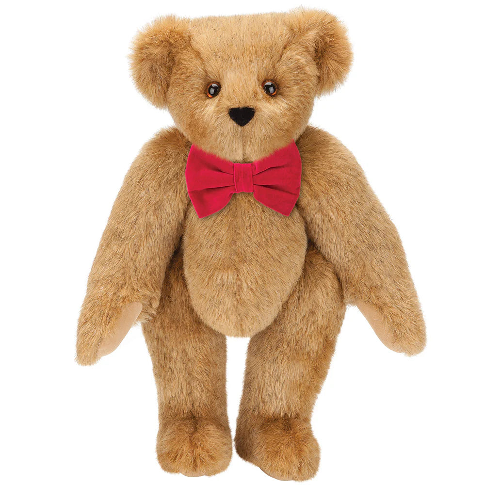 15 in. Classic Bow Tie Bear with Red Bow