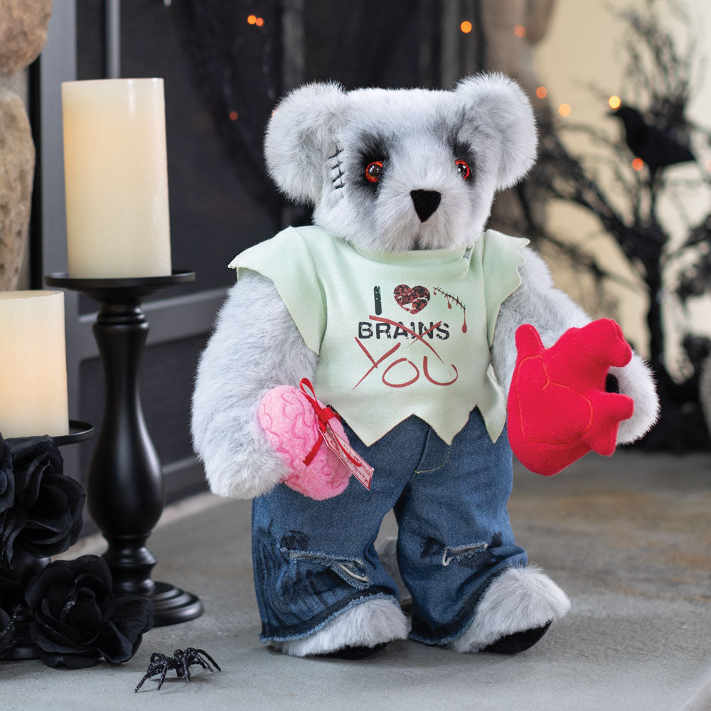 15 In. Zombie Love Bear