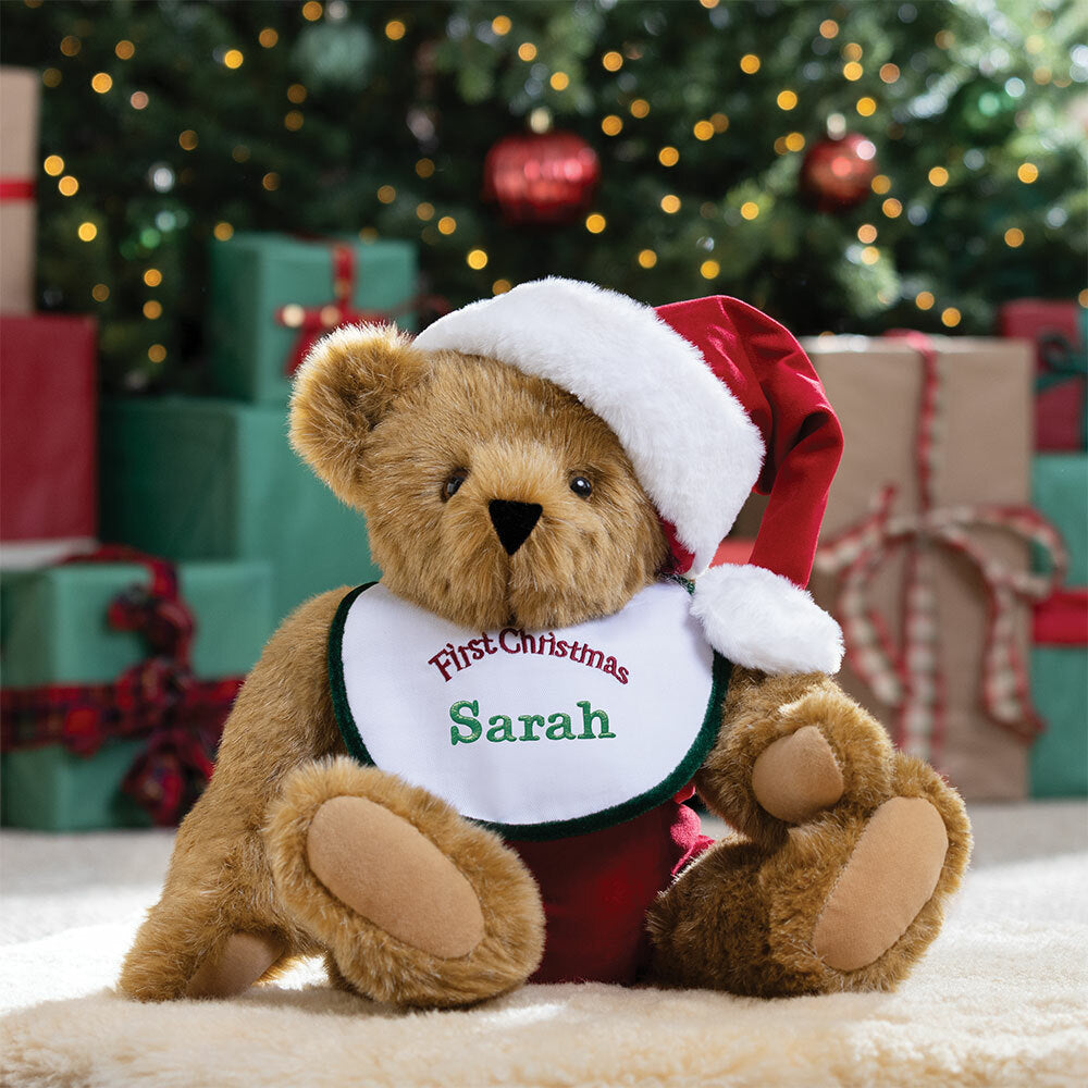 Baby's first christmas bear online