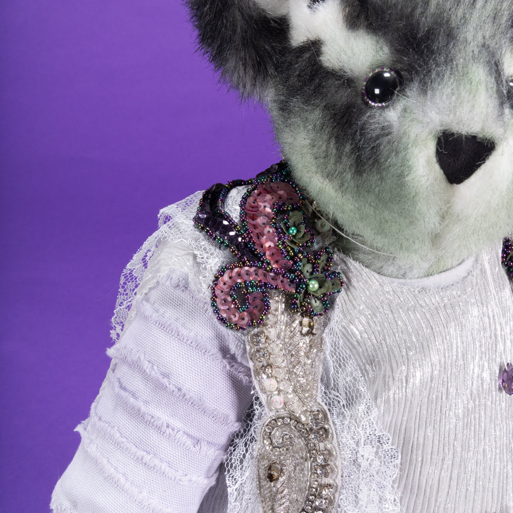 15 In. Limited Edition Bride of Frankenbear – Vermont Teddy Bear