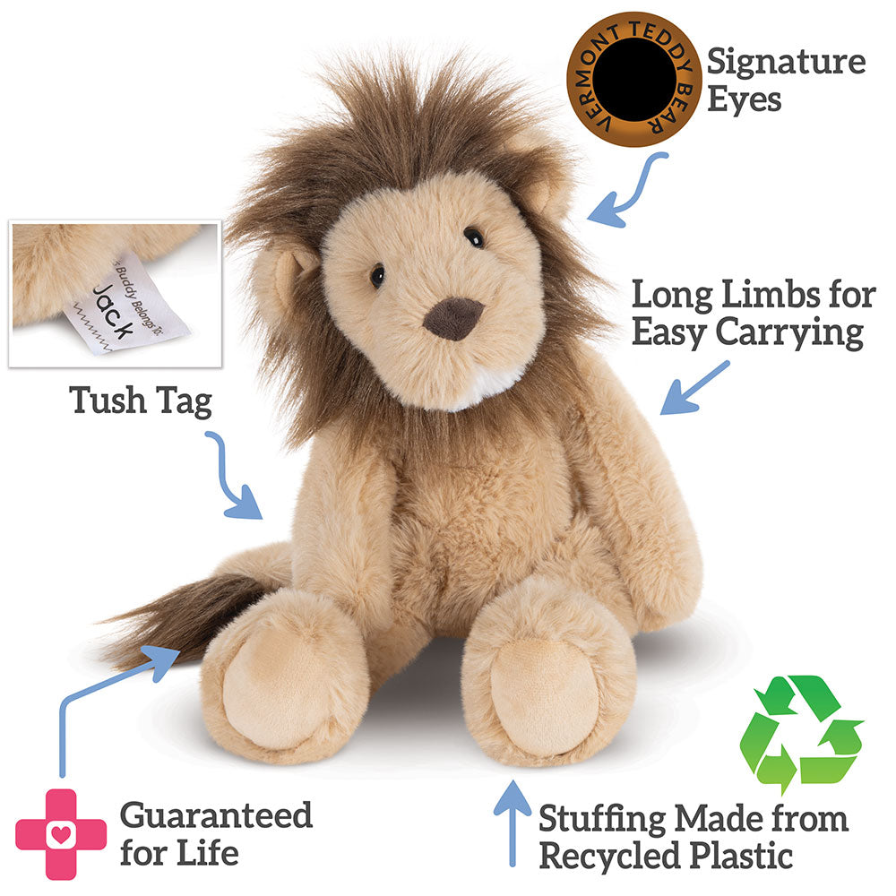 15 In. Buddy Lion – Vermont Teddy Bear