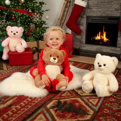 15 In. Cuddle Chunk Teddy Bear