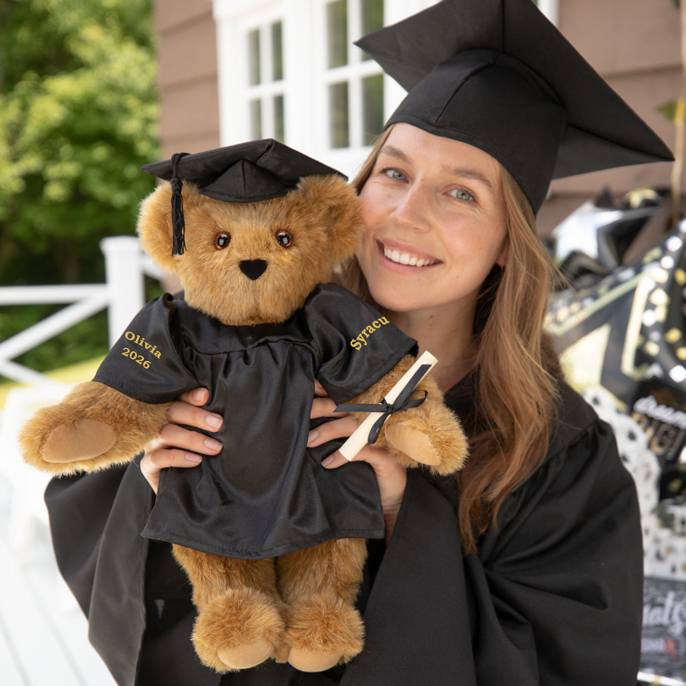 15 In. Class of 2026 Graduation Bear in Black Gown