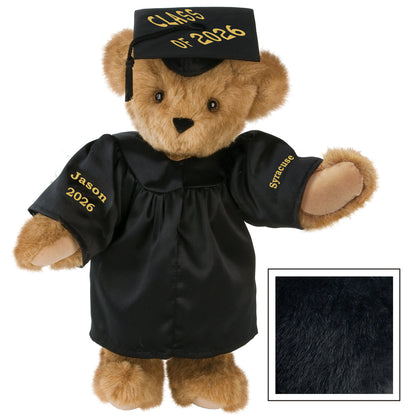 15 In. Class of 2026 Graduation Bear in Black Gown