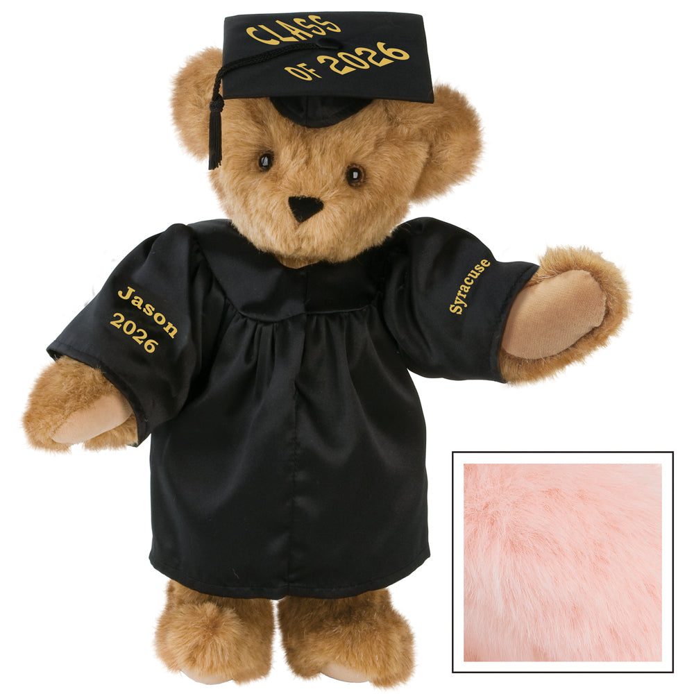 15 In. Class of 2026 Graduation Bear in Black Gown