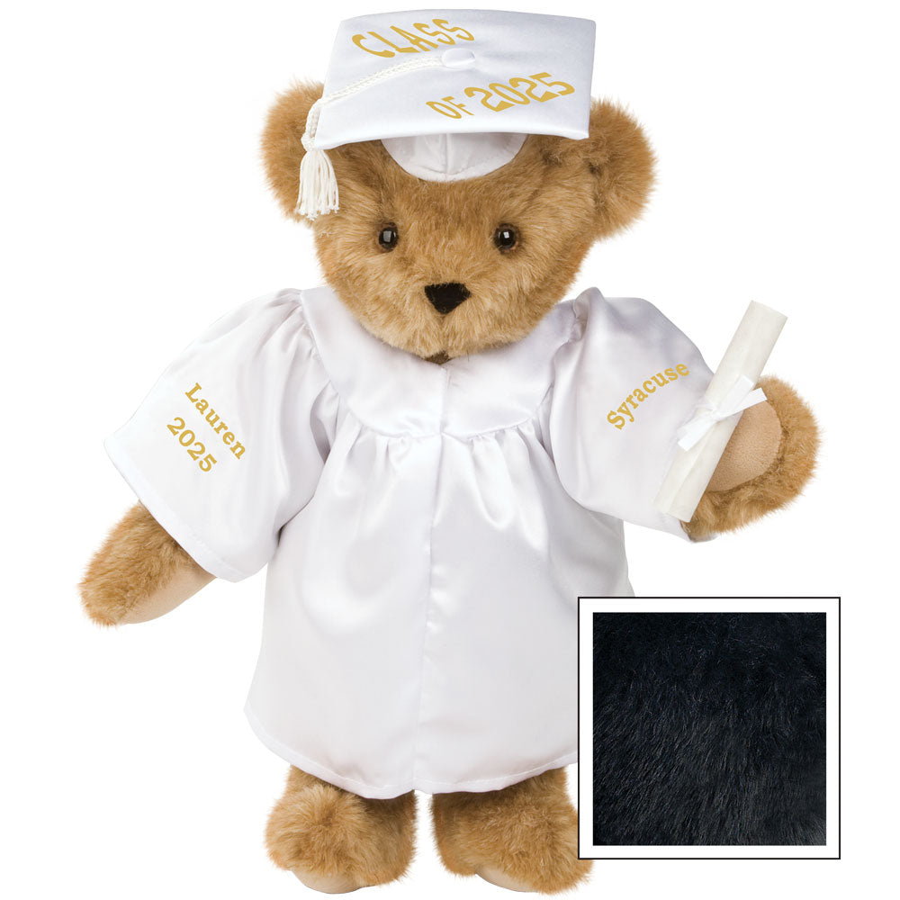 15 In. Class of 2025 Graduation Bear in White Gown