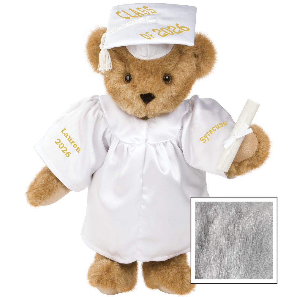 15 In. Class of 2026 Graduation Bear in White Gown