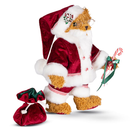 15 In. Limited Edition Candy Cane Santa