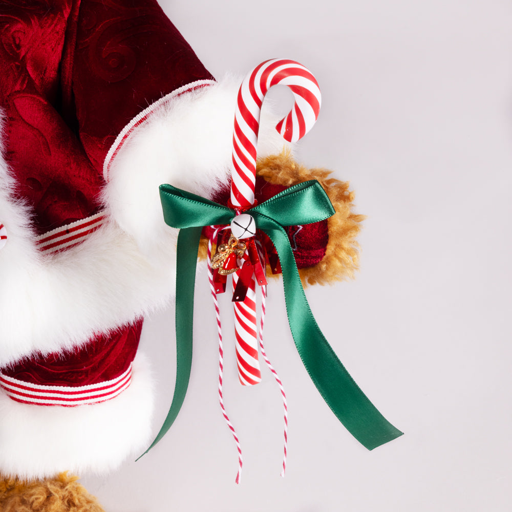 15 In. Limited Edition Candy Cane Santa