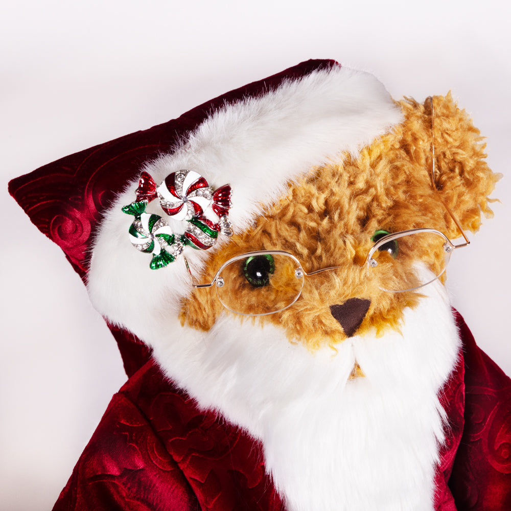 15 In. Limited Edition Candy Cane Santa