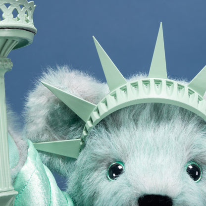15 In. Limited Edition Statue of Liberty Bear