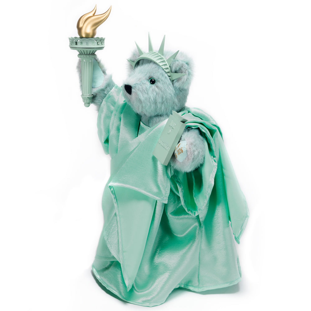 15 In. Limited Edition Statue of Liberty Bear