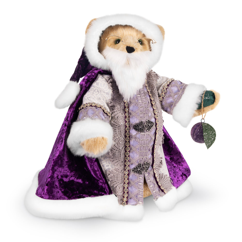 15 In. Limited Edition Sugar Plum Santa Bear