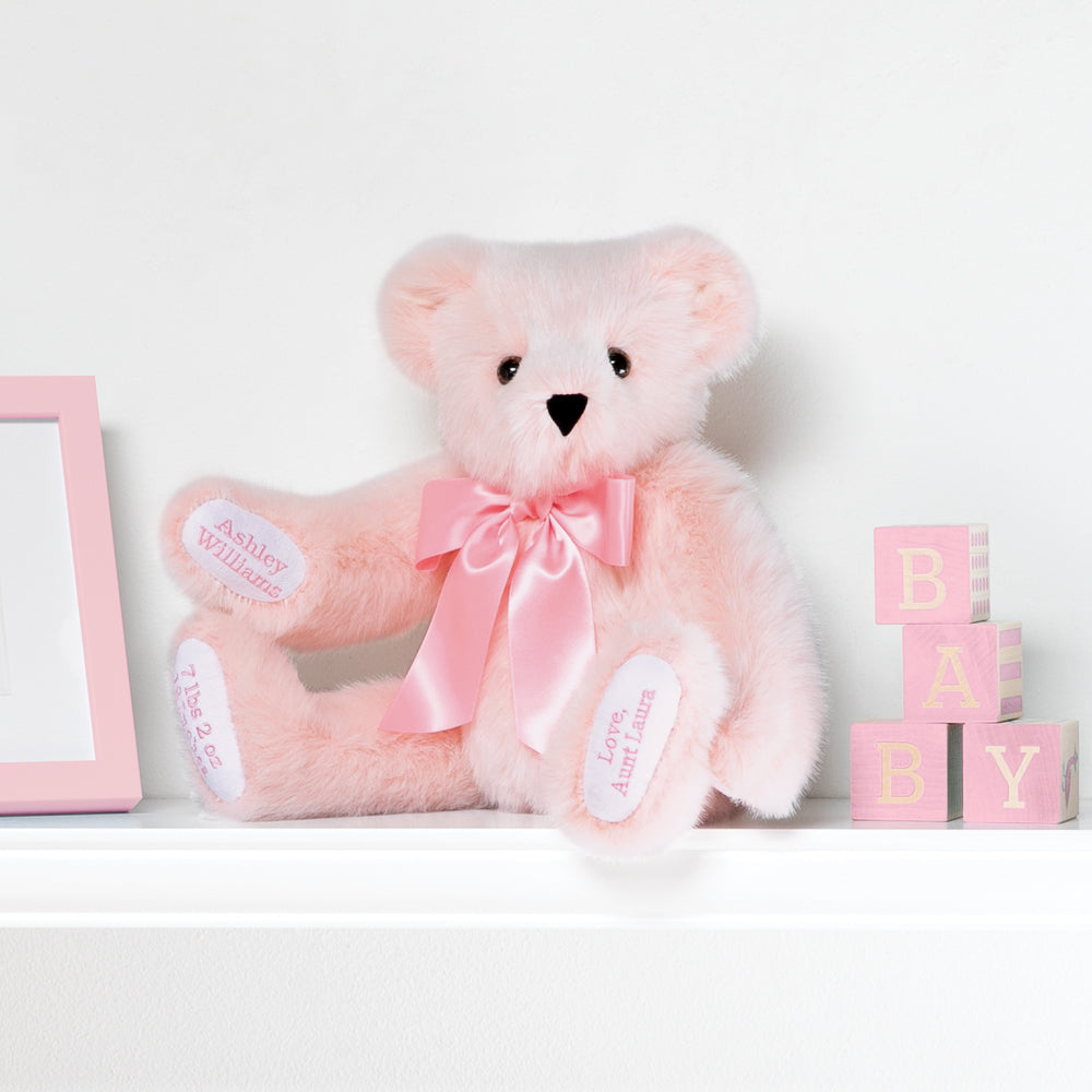 15 In. Premium Baby Girl Bear