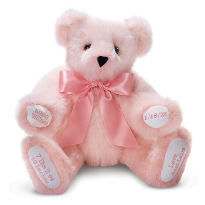 15 In. Premium Baby Girl Bear