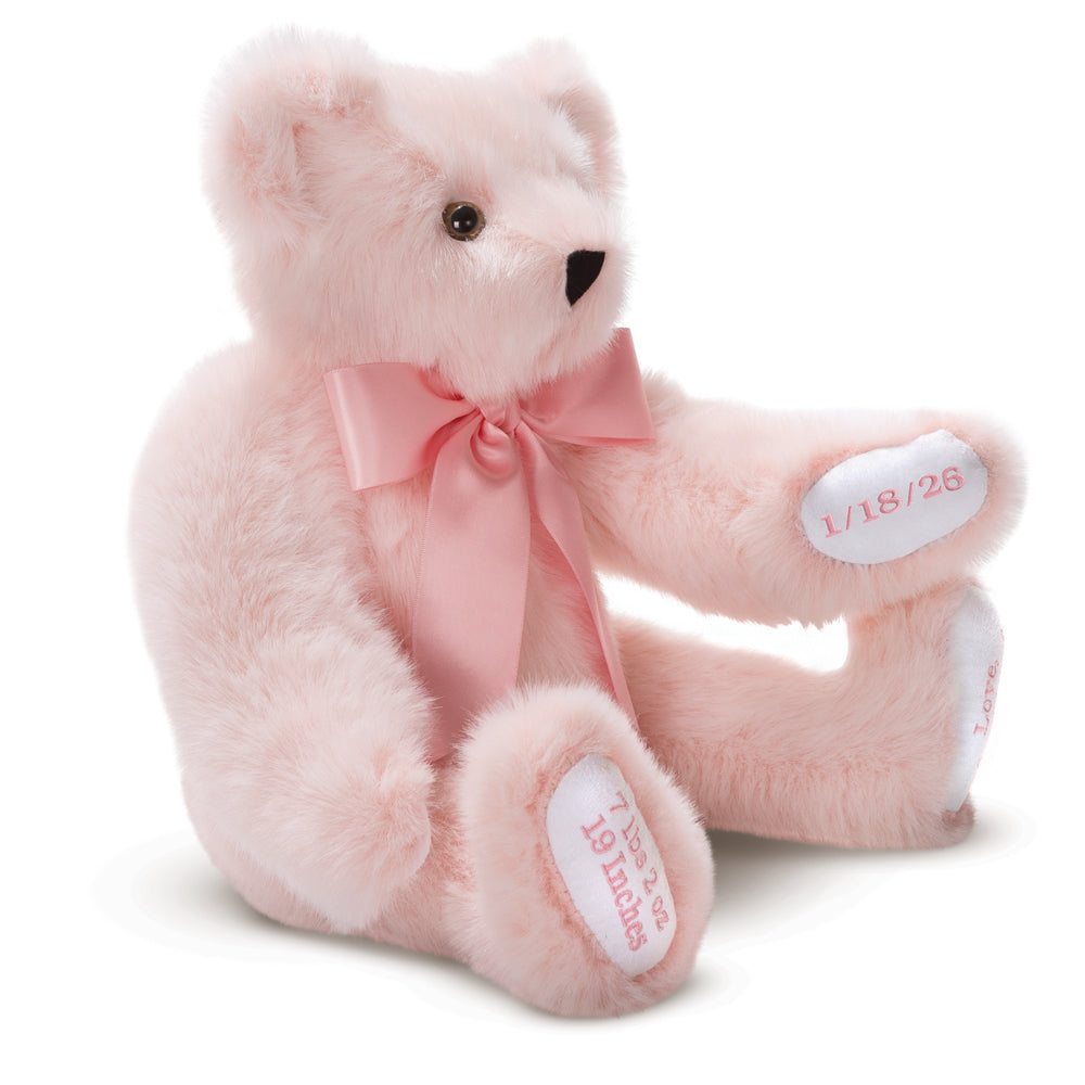 15 In. Premium Baby Girl Bear