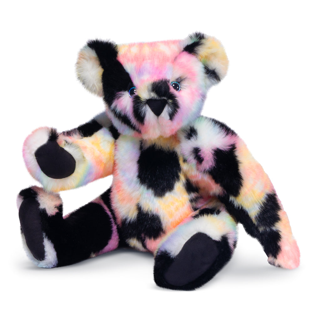 15 In. Special Edition Peace, Love & Moos Bear – Vermont Teddy Bear