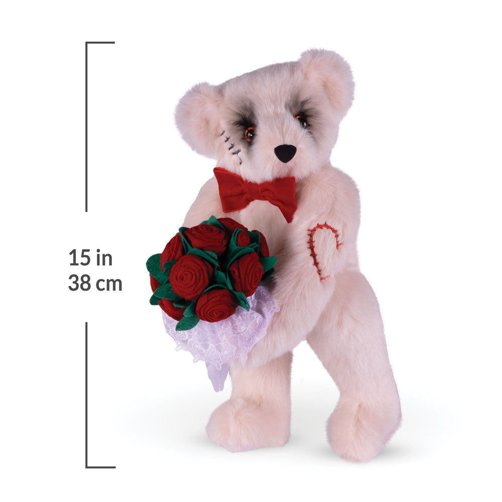 15 In. Zombie Sweetheart Bear