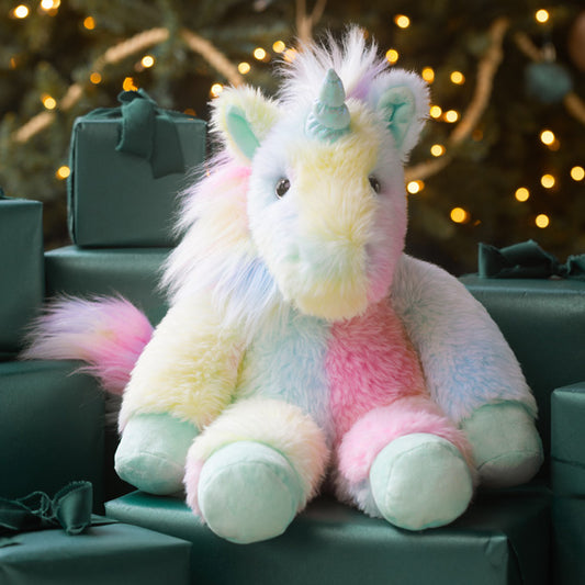 18 In. Oh So Soft Rainbow Unicorn