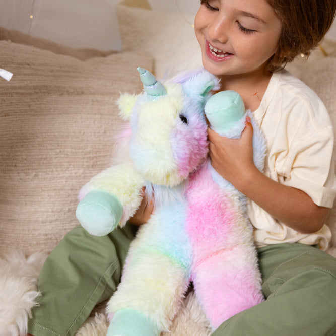 18 In. Oh So Soft Rainbow Unicorn