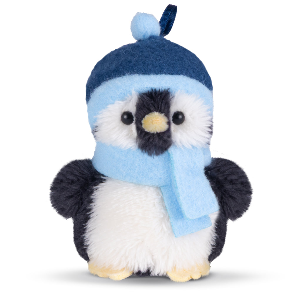 4 In. Arctic Holiday Ornament Set of 5 Penguins