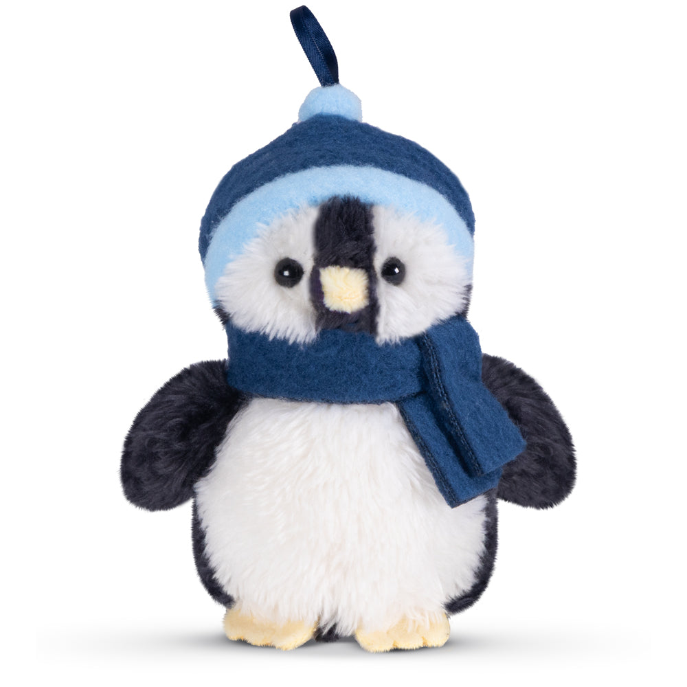 4 In. Arctic Holiday Ornament Set of 5 Penguins