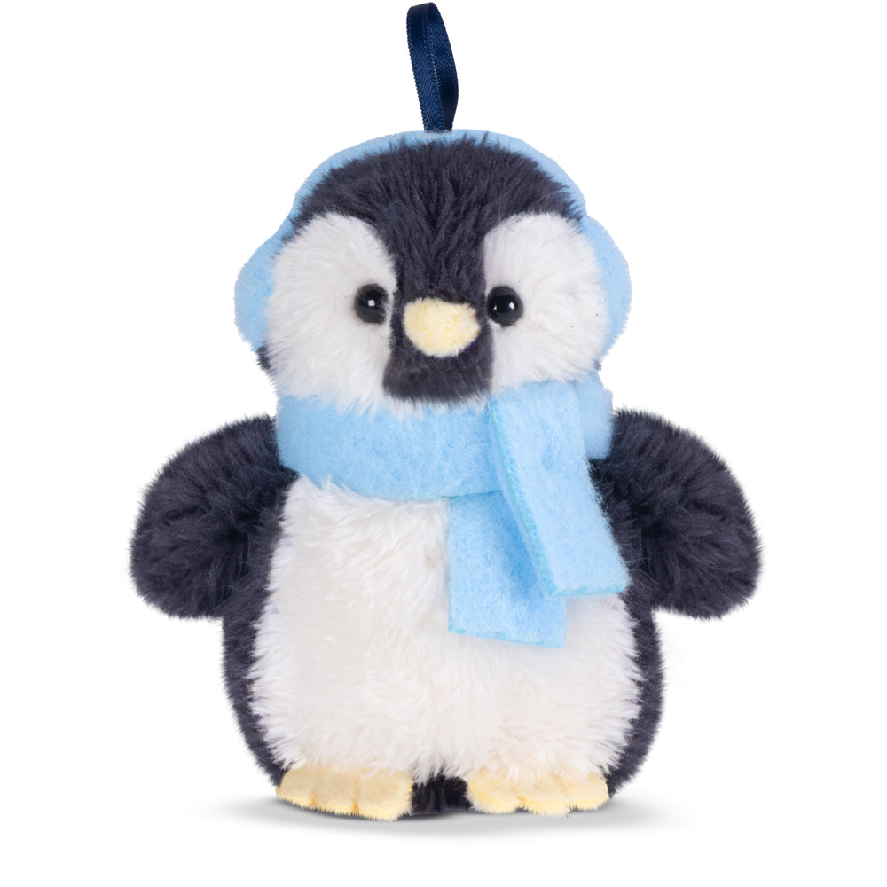 4 In. Arctic Holiday Ornament Set of 5 Penguins