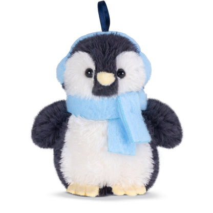 4 In. Arctic Holiday Ornament Set of 5 Penguins