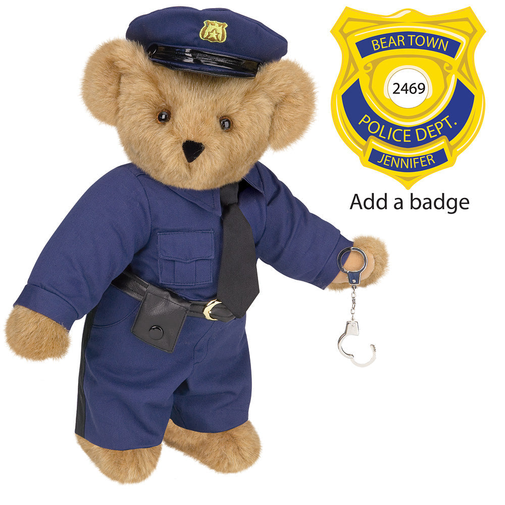 15 In. Police Officer Bear