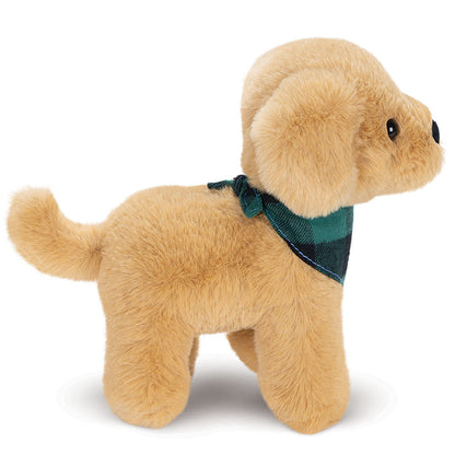 8 in. Golden Dog Farm Puppy, Green Buffalo