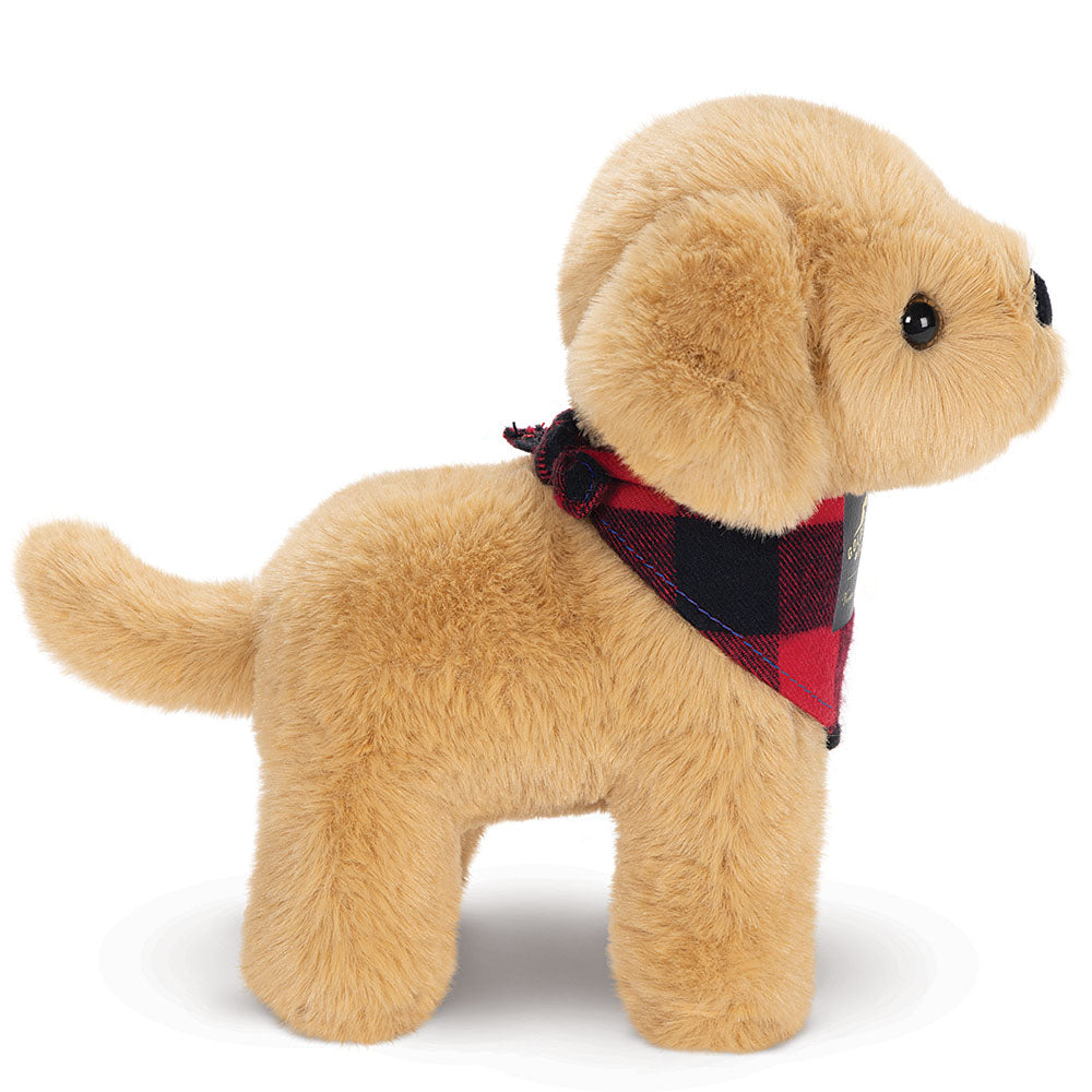 8 in. Golden Dog Farm Puppy, Red Buffalo