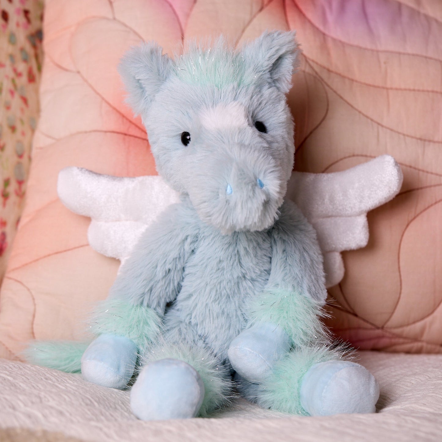Pegasus Plush toy with angel wings