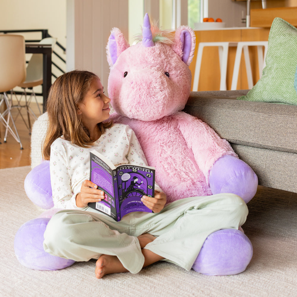 4 Ft. Cuddle Rainbow Unicorn