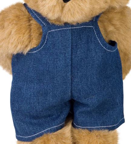 11 In. Cub Boy Outfit - Denim Overalls – Vermont Teddy Bear