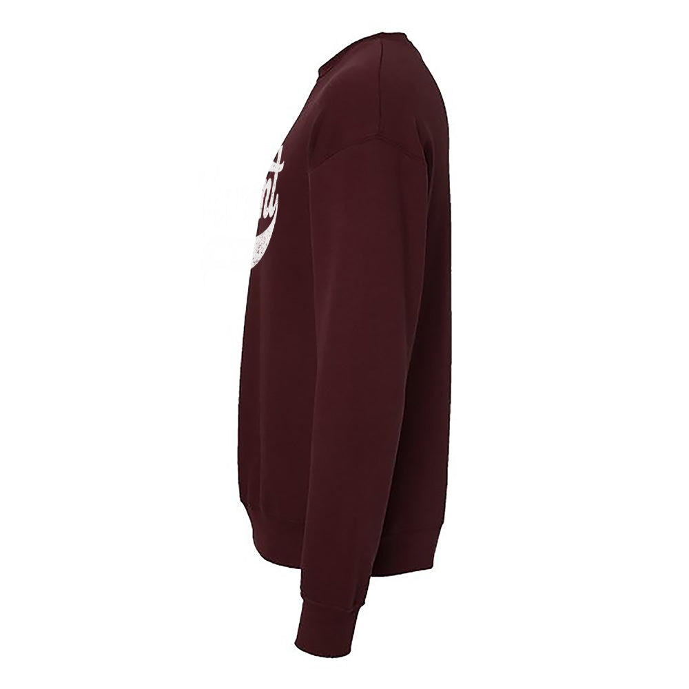 Vintage Vermont Crewneck Sweatshirt, Burgundy