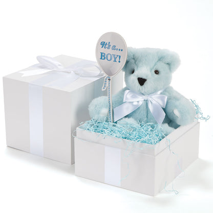 11 In. Gender Reveal Boy Bear