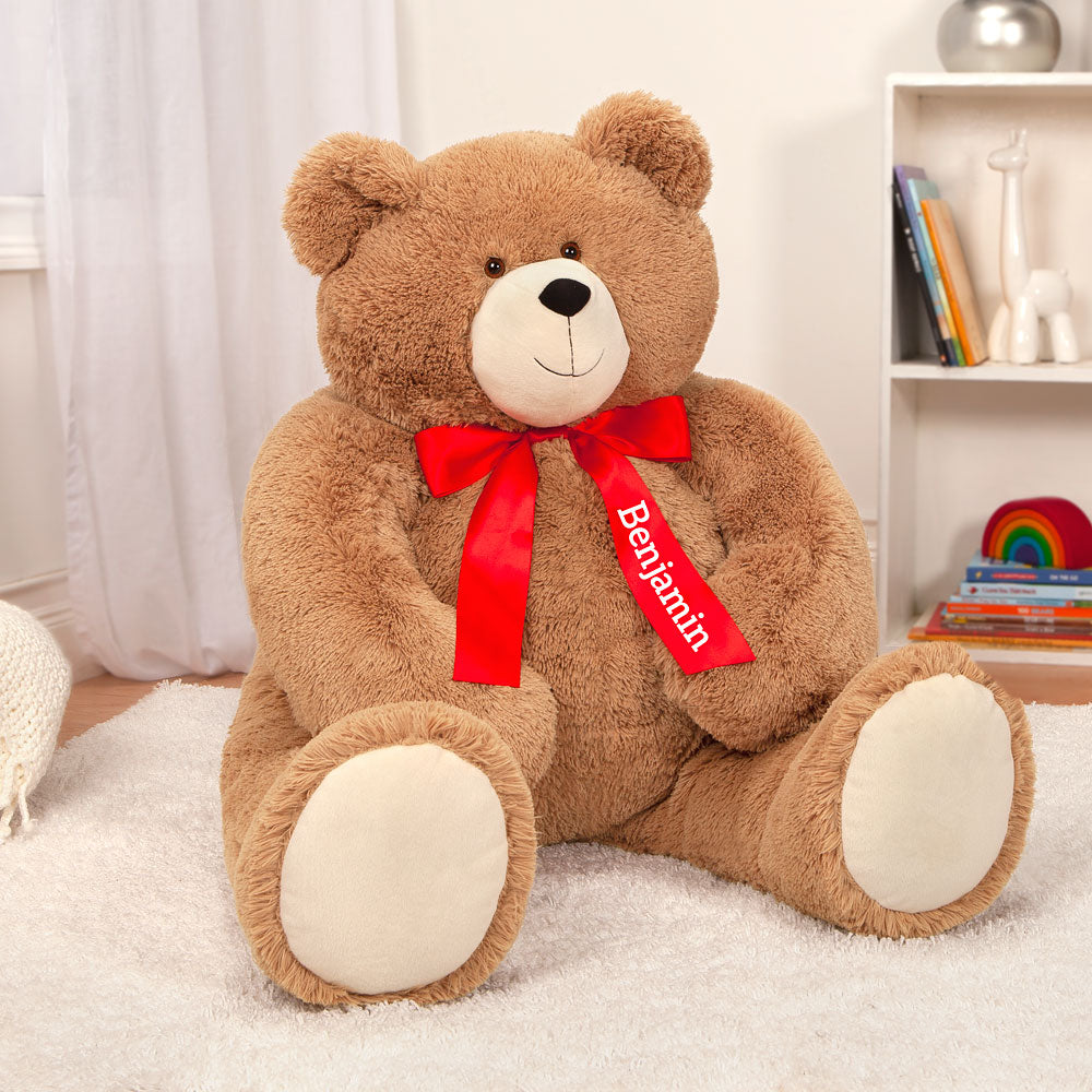 Red colour big teddy bear online