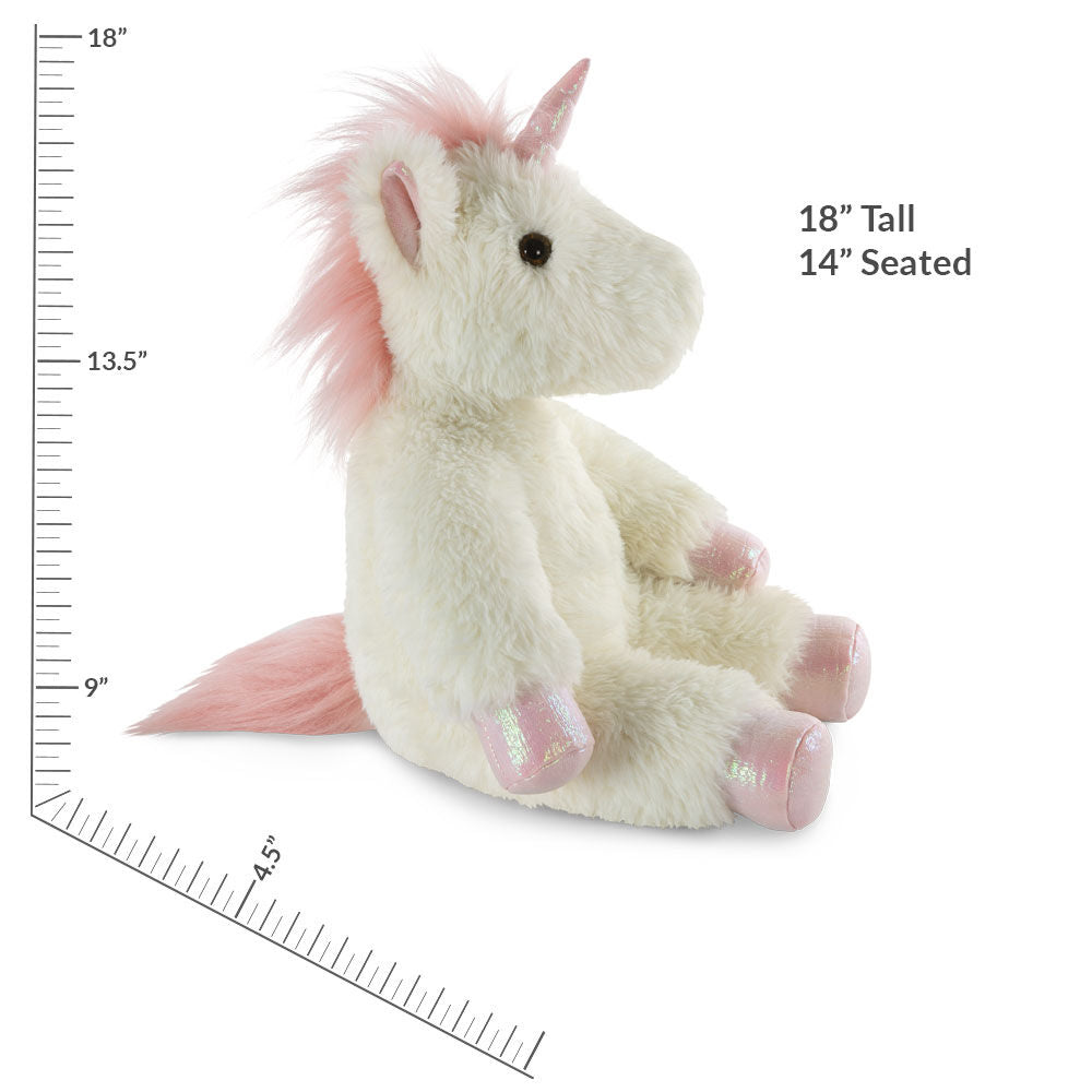 18 In. Fluffy Fantasy Unicorn